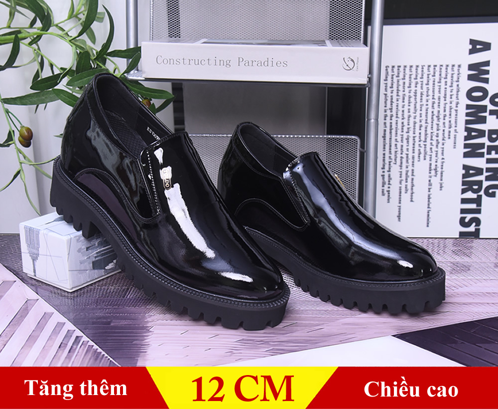 Giày cao 12cm siêu nhẹ da thật 1